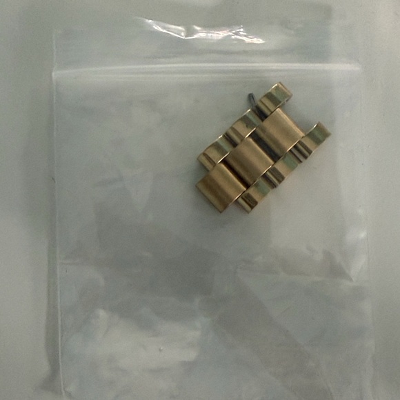 Michael Kors Gold and White Chronograph Watch - Picture 5 of 5